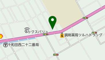 リカーバザール柳屋十和田の地図画像