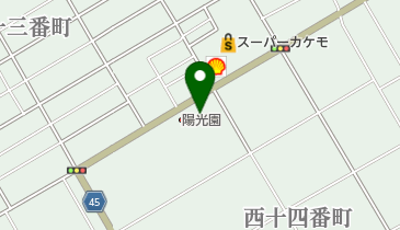 肉のあかさかの地図画像