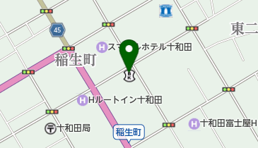 青森県信用組合十和田支店の地図画像