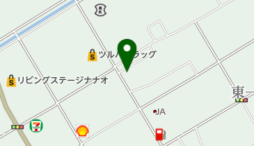 三共魚店の地図画像