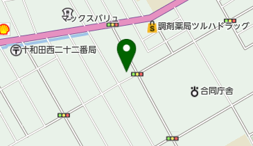 北園整骨院の地図画像