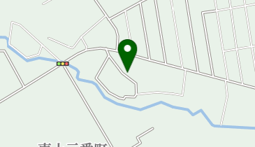 青い麦美容室の地図画像