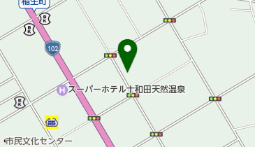 サワメ美容室の地図画像