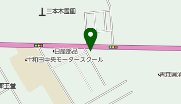 株式会社カチタス十和田店の地図画像