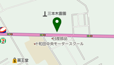 紺野理容室の地図画像