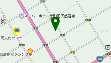 すし八助の地図画像