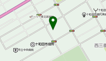 十和田区検察庁の地図画像