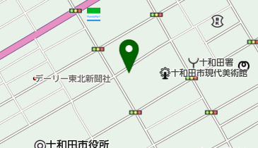 青森県 上北地域県民局 地域農林水産部 農村整備庁舎の地図画像