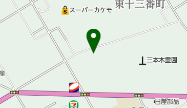 十和田市役所 三本木霊園の地図画像