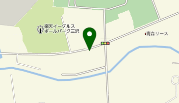 三沢空港温泉の地図画像