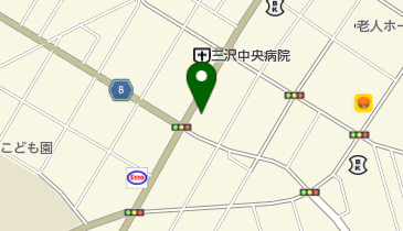 赤札屋生地の店の地図画像