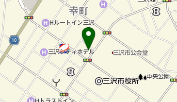 大三沢教会の地図画像