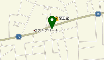 自動車ガラス販売三沢の地図画像