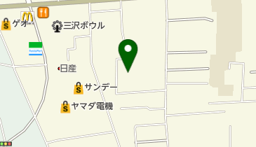 ボデーリペア・タテの地図画像