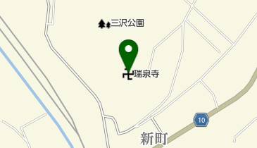 瑞泉寺の地図画像