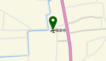 福泉寺の地図画像
