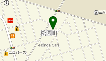 本田動物病院の地図画像