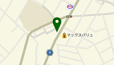 白銀理容室の地図画像