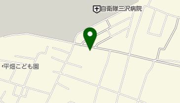 畑口理容室の地図画像