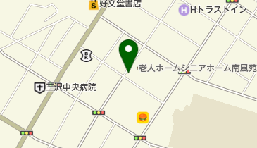 馬場理容室の地図画像