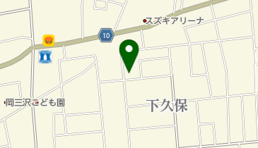 ライズヘアーファクトリーの地図画像