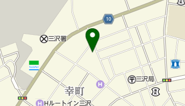 理容つくだの地図画像