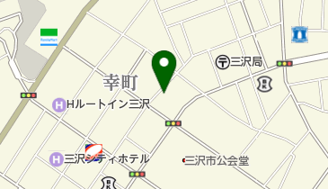 食事処高瀬の地図画像