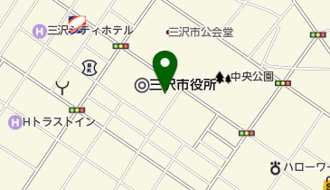 青森県防災消防課三沢駐在の地図画像