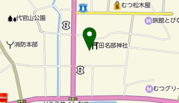 ほそ川食堂の地図画像