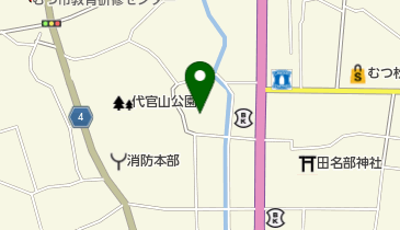 むつ商工会議所の地図画像