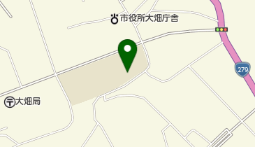 大畑土地改良区の地図画像