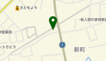 おばら精肉店の地図画像