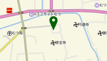 石田せんべい店の地図画像