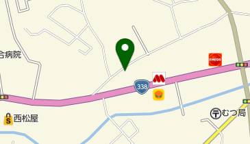 カットハウスポパイの地図画像