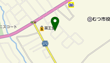 美容室髪切屋の地図画像