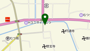 ハチチュウ川島の地図画像