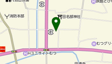 ササキ理容所の地図画像