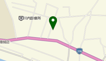 橋本理容所の地図画像