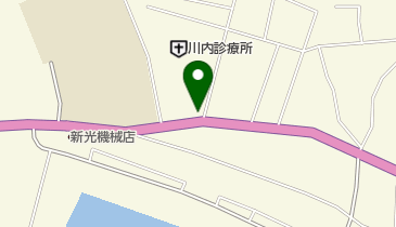 ばら理容所の地図画像