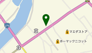 ヘアーサロン・シブヤの地図画像