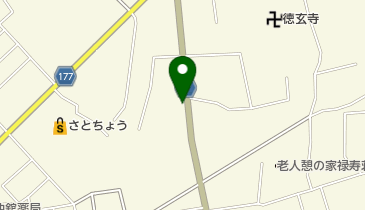 理容ライオンの地図画像