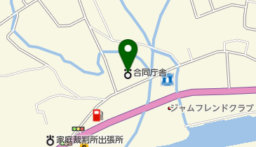 むつ区検察庁の地図画像