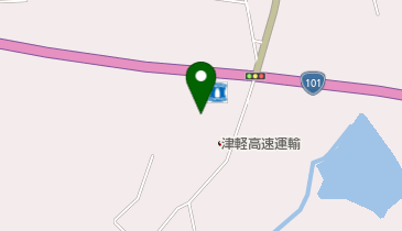 津軽高速運輸有限会社の地図画像