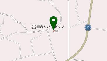 つがるにしきた農業協同組合 富萢支店の地図画像