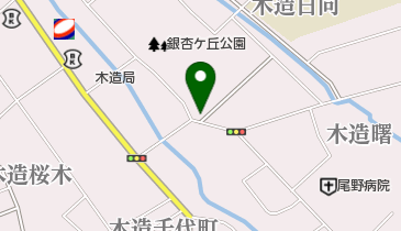 笹森写真館の地図画像