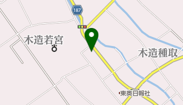 八木橋綿・布団店の地図画像