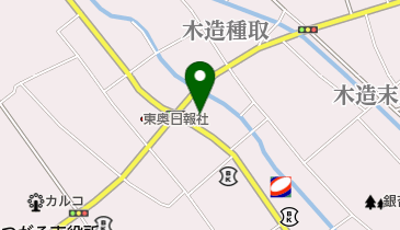 上原洋品店の地図画像