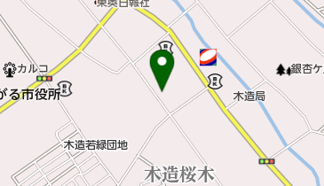 ササキ理容の地図画像