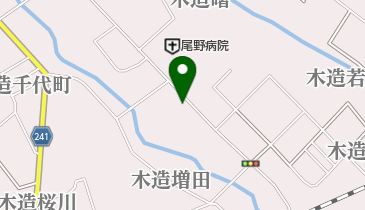 ヘアーサロンヤングの地図画像