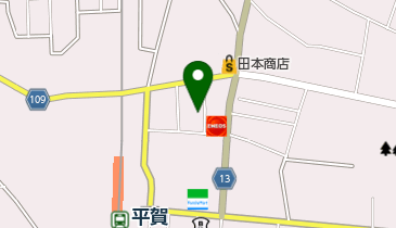 平賀木工所の地図画像